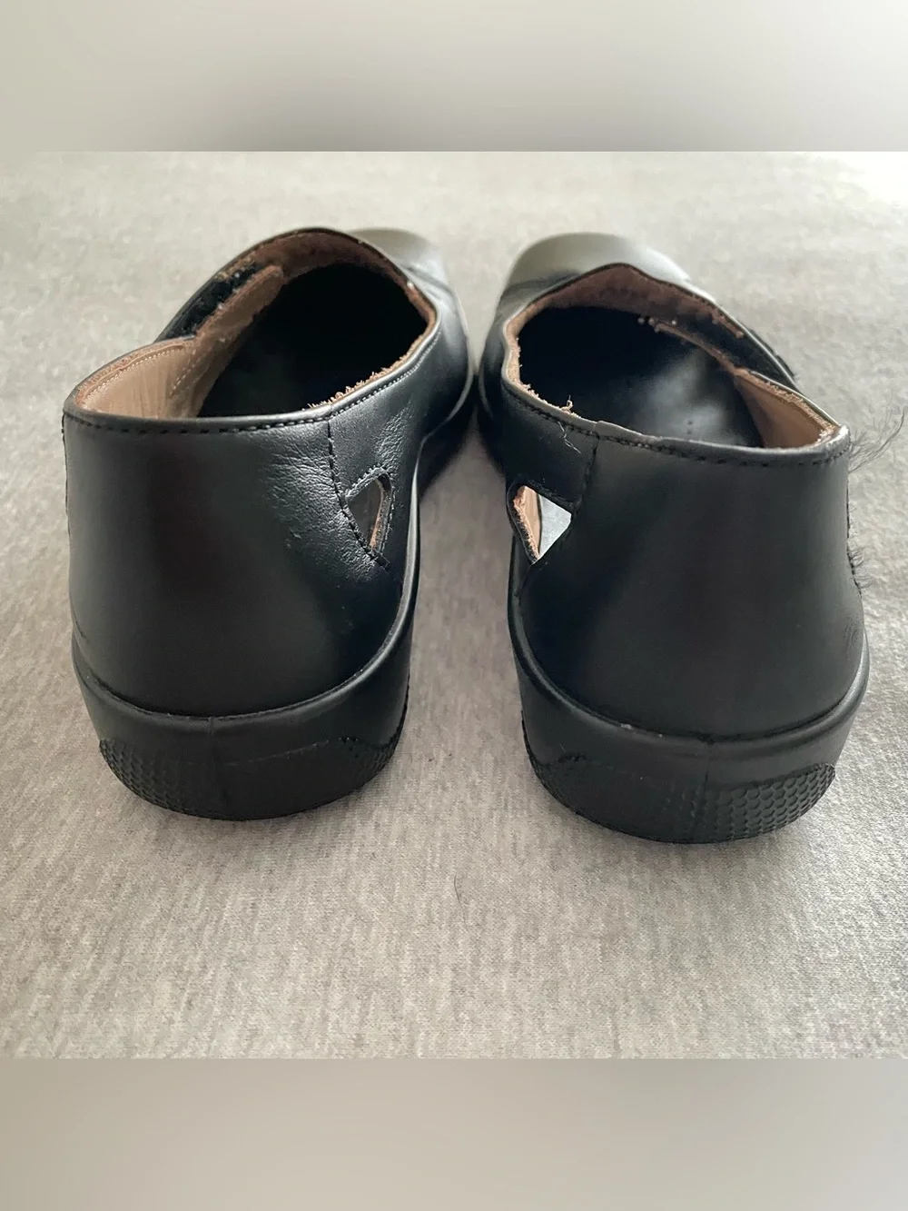 Hotter Comfort Concepts Women's Sz 7 Black Comfort Slip-On Mary Jane Shoes NEW